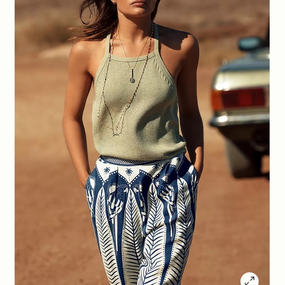 Anthropologie Farm Rio Tropez Joggers Pants - Picture 4 of 9